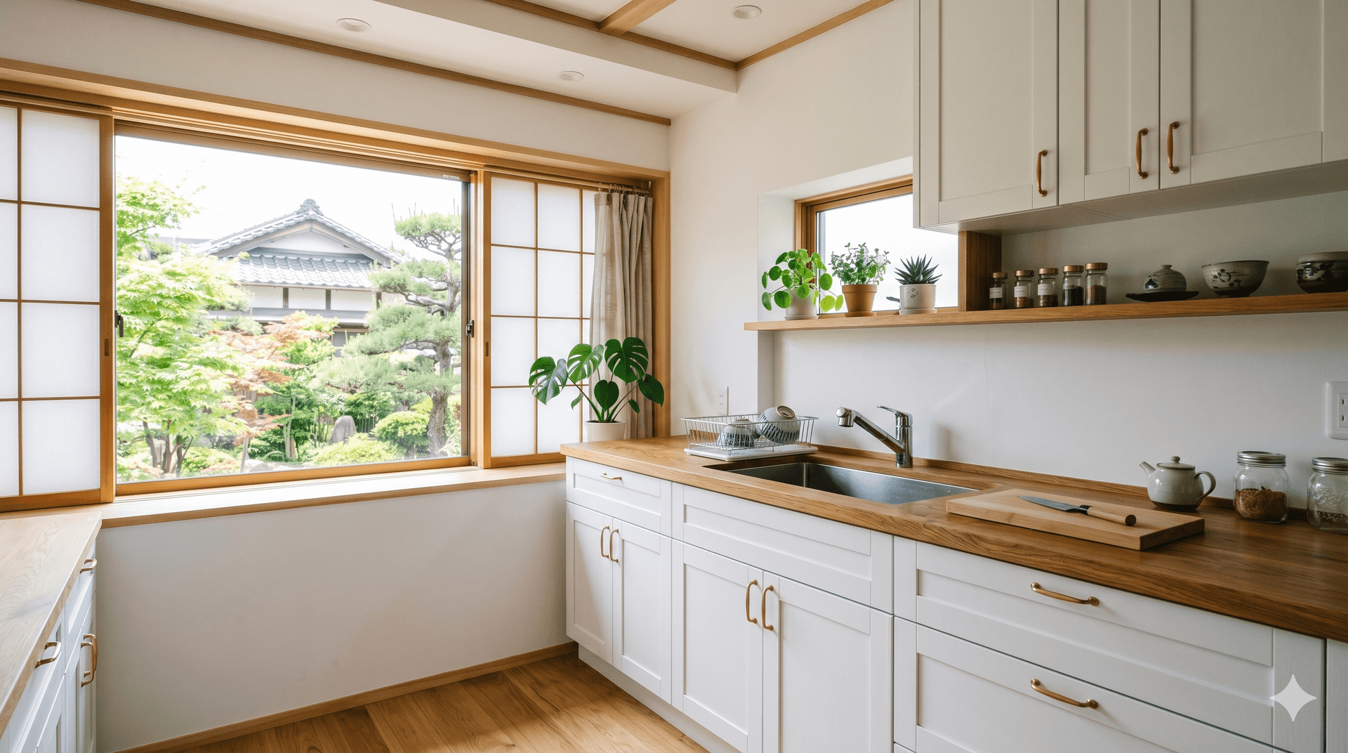 リフォーム完成後のキッチン